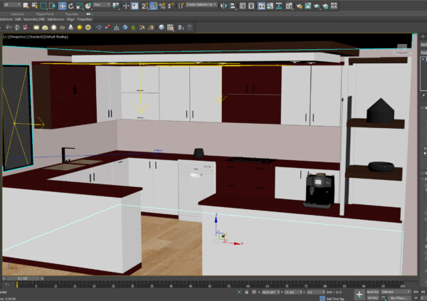 مدل 3ds max آشپزخانه